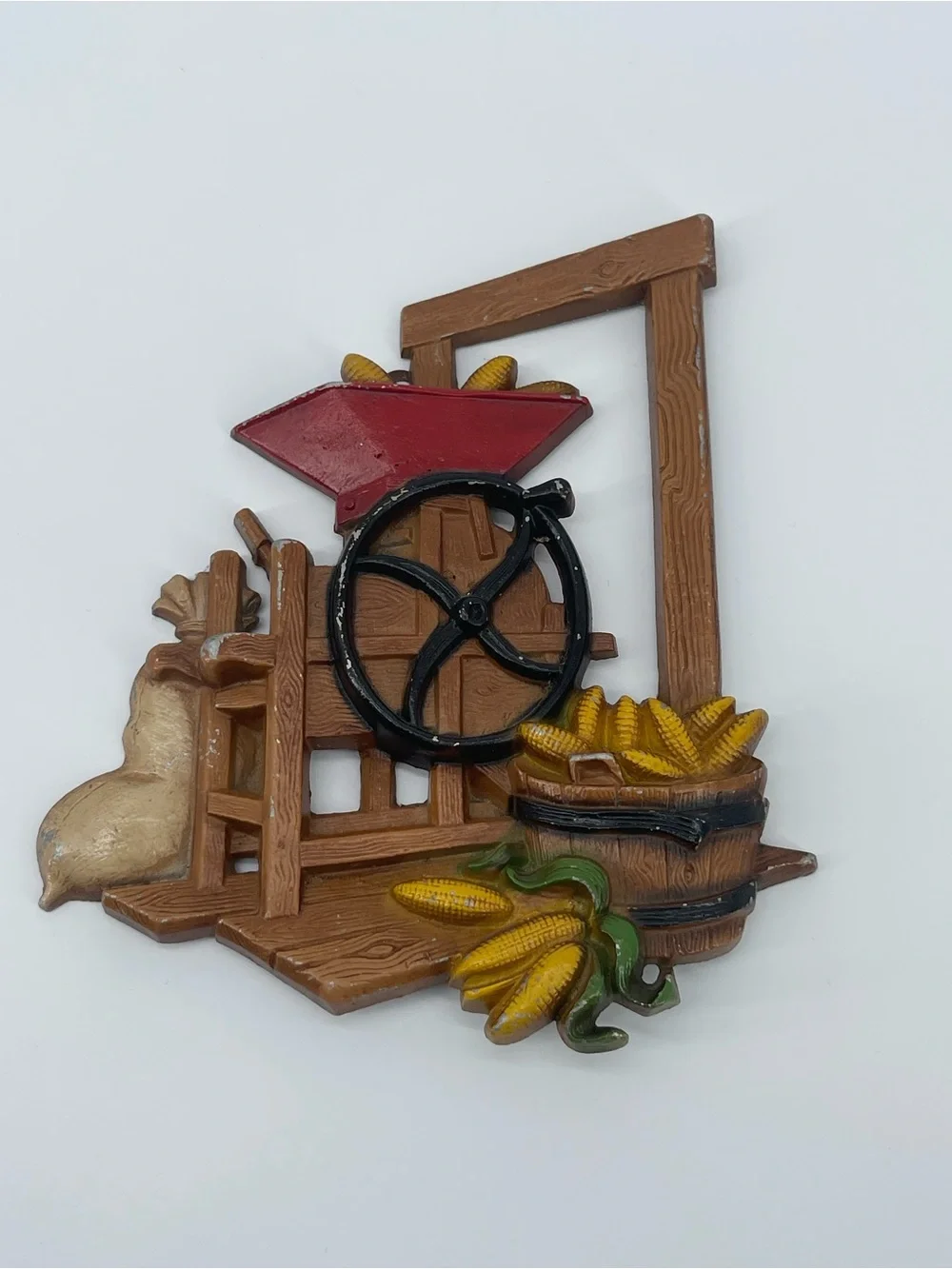 Vintage 1978 Home Co Metal Wall Hanging